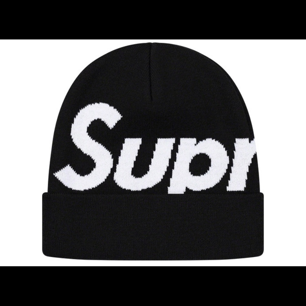 Supreme big logo beanie FW19